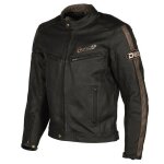 Blouson moto certifié d63 motoblouz homme marron Blouson moto certifié d63 motoblouz homme marron