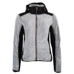 Blouson polaire amarant noir - peak mountain - manches longues Blouson polaire amarant noir - peak mountain - manches longues