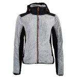Blouson polaire femme amarant