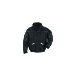 Blouson de travail 2en1 manches amovibles coverguard ripstop multipoches - noir