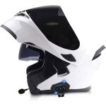 Bluetooth casque moto modulablecasques intgral flip - up modulables casque de moto scooter avec anti ...