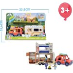 Jouet - famosa - bly53000 - voiture de la famille cruiser - campervan - 3 figurines et 10 accessoires ...