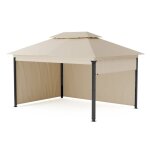 Blumfeldt grandezza cortina pergola de jardin 3x4 m pavillon r�sistante aux intemp�ries thermolaqu�e ...