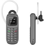 Bm70 gsm t�l�phone portable mobile mini - mini composeur sans fil casque bluetooth gris - support nano ...