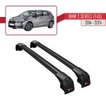 Compatible avec bmw 2 - srie active tourer (f45) 2014 - 2024 barres de toit ace - 2 railing porte - ...