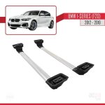 Pour bmw s�rie 1 (f20) 2012 - 2019 ace - 3 barres de toit railing porte - bagages de voiture aluminium ...