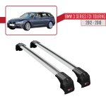 Compatible avec bmw s�rie 3 (f31) touring 2012 - 2019 ace - 2 barres de toit railing porte - bagages ...