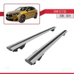 Compatible avec bmw x2 (f39) 2018 - 2023 hook barres de toit railing porte - bagages de voiture avec ...
