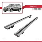 Compatible avec bmw x5 (e53) 2000 - 2006 hook barres de toit railing porte - bagages de voiture avec ...