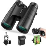 Bnise jumelles compact, puissantes, professionnelles, 10x42 hd, lentilles bak4 prisme fmc entirement ...