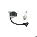 Bobine dallumage complte avec bougie pour tondeuses stihl fs / fc / hl / hs / km srie 45 - 55remplacement ...