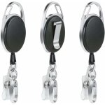 Bobine de badge 3 clips de bobine porte - badge rétractable avec bobine de ceinture de clé pour porte ... Bobine de badge 3 clips de bobine porte - badge rétractable avec bobine de ceinture de clé pour porte ...