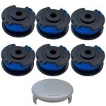 Bobine de coupe bordure - ryobi - ac14rl3a -  165mm - l 335m - pack de 6 + 1 couvercle