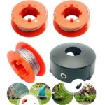 Bobine de fil pour coupe - bordure - okz - 8 m x 16 mm - 3 bobines + 1 couvercle - compatibilit� bosch ...