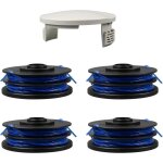 Bobine fil coupe bordure rac123 remplacement pour ryobi rlt4027 rlt4125 rlt5027 rlt5127 rlt6030 rlt6130 ...