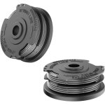 Bobine de fil intégrée pour coupe - bordures - bosch - f016800351 - lot de 2 - Ø 16 mm - noir Bobine de fil intégrée pour coupe - bordures - bosch - f016800351 - lot de 2 - Ø 16 mm - noir