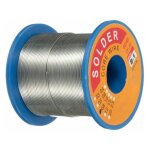 Bobine de fil  souder tain - plomb 250 g 08 mm avec noyau de colophane pour circuits lectroniques