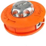 Bobine de tte de dbroussailleuse universelle m10 x 125 avec fil nylon 24 mm x 15 m