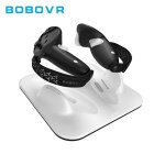 Bobovr cd3 station de charge et housse de protection pour manettes meta quest 3 & 3s