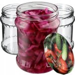 Bocaux de conserve kadax 500ml 24pcs verre couvercles légumes Bocaux de conserve kadax 500ml 24pcs verre couvercles légumes