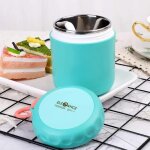 Bocal isotherme de 430ml pour aliments tasse  soupe thermos plusieurs botes  lunch en acier inoxydablevert ...