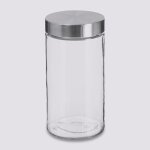 Bocaux de rangement 1. 7 litre en verre et inox couvercle herm�tique atmosphera