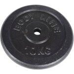 Bodyline disque en fonte 10 kg pour entra�nement avec halt�res halt�res et halt�rophilie - diam�tre 25 ...