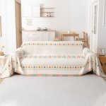 Bohme housse de canapmultifonction jet de canap grande taillerversible couvre canap jete de canape ...