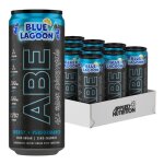 Boissons énergisantes applied nutrition - abe energy cans - blue lagoon pack de 12 Boissons énergisantes applied nutrition - abe energy cans - blue lagoon pack de 12