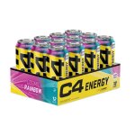 Boissons nergisantes cellucor - boisson c4 energy - cosmic rainbow pack de 12