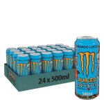 Boissons énergisantes fruitées monster energy - monster energy juiced - mango loco pack de 24 Boissons énergisantes fruitées monster energy - monster energy juiced - mango loco pack de 24