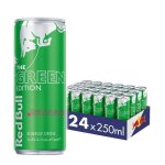 Boisson nergisante red bull - red bull the green edition - fruit du dragon 24x250ml