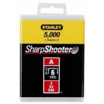 Boite de 1000 agrafes type a stanley - 1 - tra204t - 6 mm