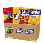 La bote appritif 6 - ritz original 200g belin croustilles cacahutes 138g tuc original 100g belin crackers ...