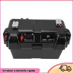 Bo�te de batterie marine double socket usb 12v indicateur de tension rapide du moteur intelligent motor ...