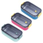 Bo�te � bento pour adulte bo�te � bento �tanche � 1 couche compatible micro - ondes et lave - vaisselle ...