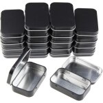 Botes  bidons articules vides rectangulaires en mtal produits de base pour la maison rangementmini ...