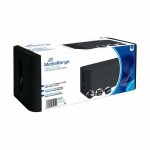 Bo�te de c�ble - mediarange - mrcs307 - plastique - noir - 318x126x135mm