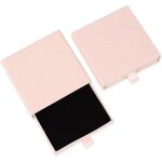 Bo�te cadeau bijoux 9x9x1. 7cm pr�sentoir papier carton pour collier bague boucles doreilles rangement ...
