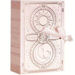 Bote cadeau livre cratif - 20 pices - papillon - flocon de neige - rose