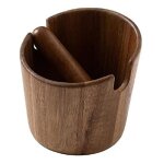 Bote  caf pour rcuprer marc de caf avec barre de frappe amovible mini bac  caf