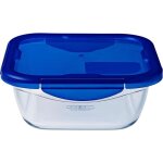Boîte carrée avec couvercle - pyrex - 1451030 - 16 x 16 cm - 800 ml - cook & go - base en verre borosilicate ... Boîte carrée avec couvercle - pyrex - 1451030 - 16 x 16 cm - 800 ml - cook & go - base en verre borosilicate ...