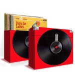 Botes en carton pour le rangement de vos vinyles - big ben vinylcase04 - dimensions 35 x 33 x 19 cm ...