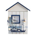 Bo�te � cl�s murale en bois support pour articles divers pratique et pratique bo�te de rangement pour ...