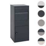 Bo�te aux colis mcw - g80 bo�te aux lettres ~ galvanis� anthracite