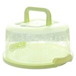Boîte de conservation des aliments pour cupcakes portable avec poignée boîte à gâteaux transparente Boîte de conservation des aliments pour cupcakes portable avec poignée boîte à gâteaux transparente