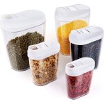 Bo�tes de conservation � c�r�ales cuisine alimentaires bo�tes � c�r�ales rangement pour aliments herm�tiques ...