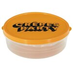 Boîte de conservation collection crêpe party jaune Boîte de conservation collection crêpe party jaune