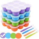 Bote de conservation en silicone pour la conglation des aliments pour bb et des aliments complmentaires ...
