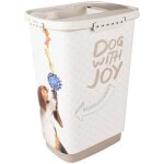 Boite  croquettes 23. 3 litres june pour nourriture chien. - animallparadise